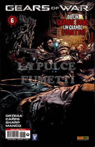 PANINI COMICS MIX #    16 - GEARS OF WAR  6